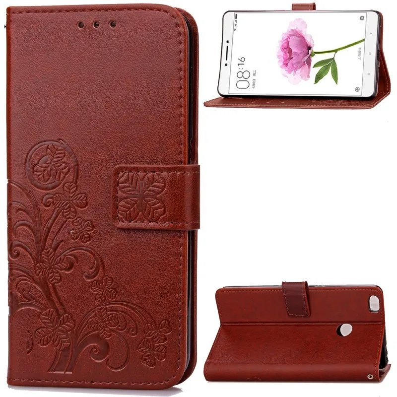Mi Max Four Leaf Clover Wallet Case (12)