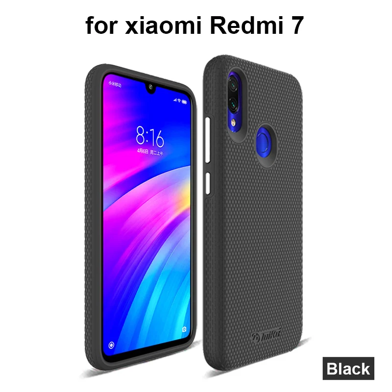 Роскошные противоударные Чехлы toyko X Guard для Xiaomi Redmi 7, защитный бампер, Жесткий ПК, мягкий ТПУ, 2 в 1, защитный чехол для телефона