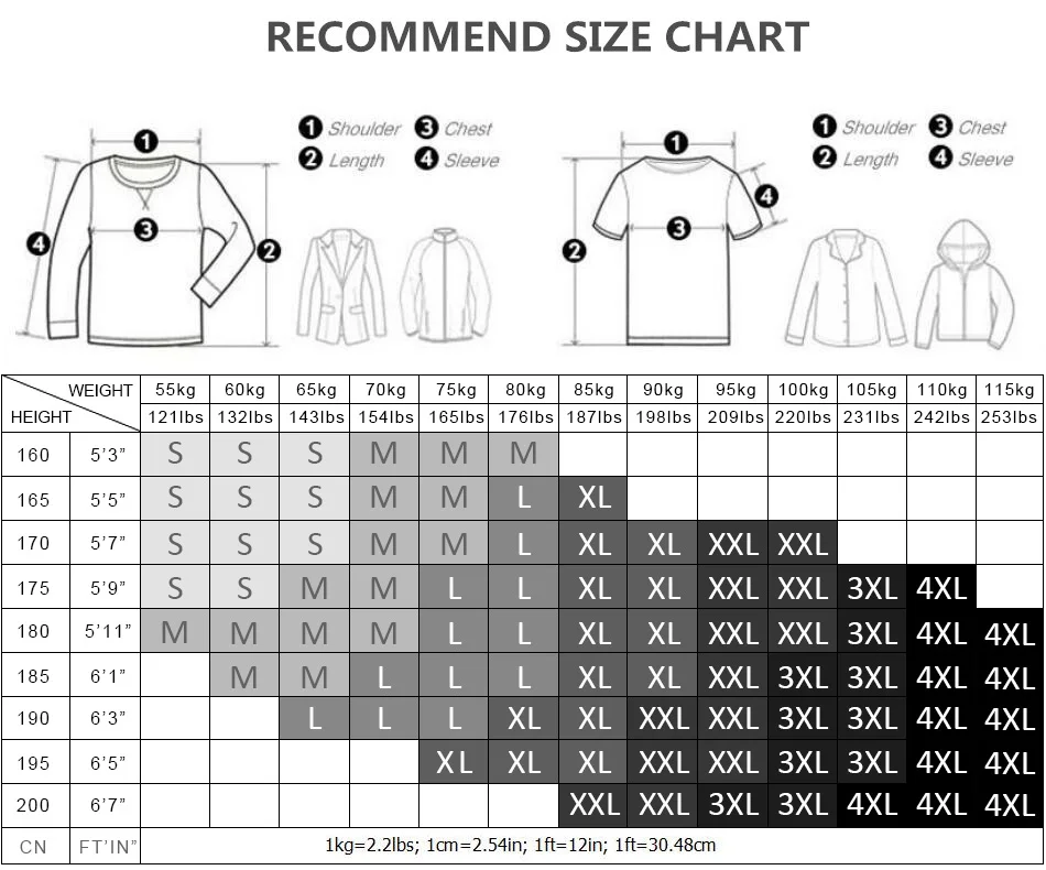 Alphalete Size Chart