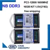 KEMBONA Fast Speed SODIMM Laptop ram DDR3 16GB(kit of 2pcs ddr3 8gb)1600MHZ PC3 12800S 1.5V 204pin ram Memory ► Photo 2/2
