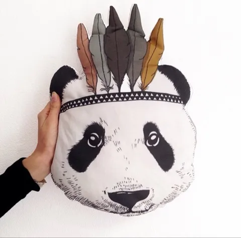 Presente das Crianças Nova Moda Bebê Travesseiro Brinquedos Crianças Quarto Cama Sofá Decorativo Panda Almofada Melhor 2020