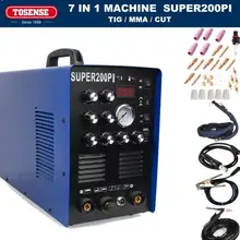 7 в 1 Многофункциональный сварочный аппарат tig/mma/cut super200pi