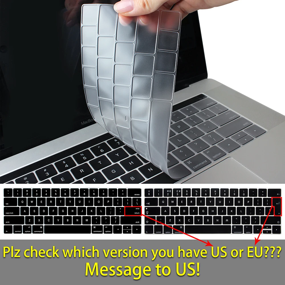 Прозрачная крышка для ноутбука MacBook Pro 12 13 15 Retina чехол Apple Air 11 6 3 дюйма новая