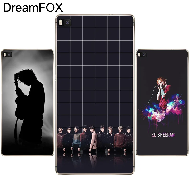 DREAMFOX M468 Sheeran Genio Exo Chanyeol Мягкий силиконовый чехол из ТПУ для Huawei P8 P9 P10 Lite Plus 2017 Honor 8