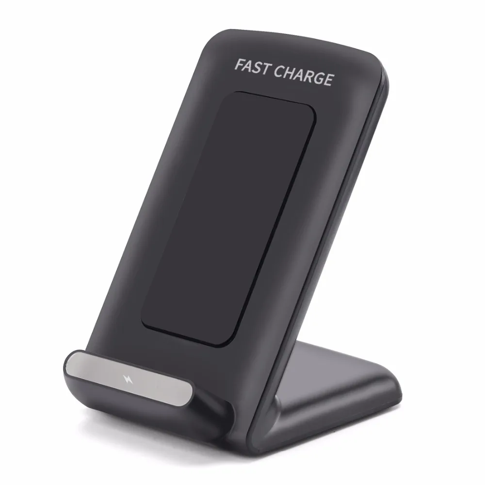 

Fast Wireless Charger Desktop Wireless Quick Charger Stand 10W for Galaxy Note8,S8,S8 Plus,S7 Edge,S7, for iPhone 8/8 Plus/X etc