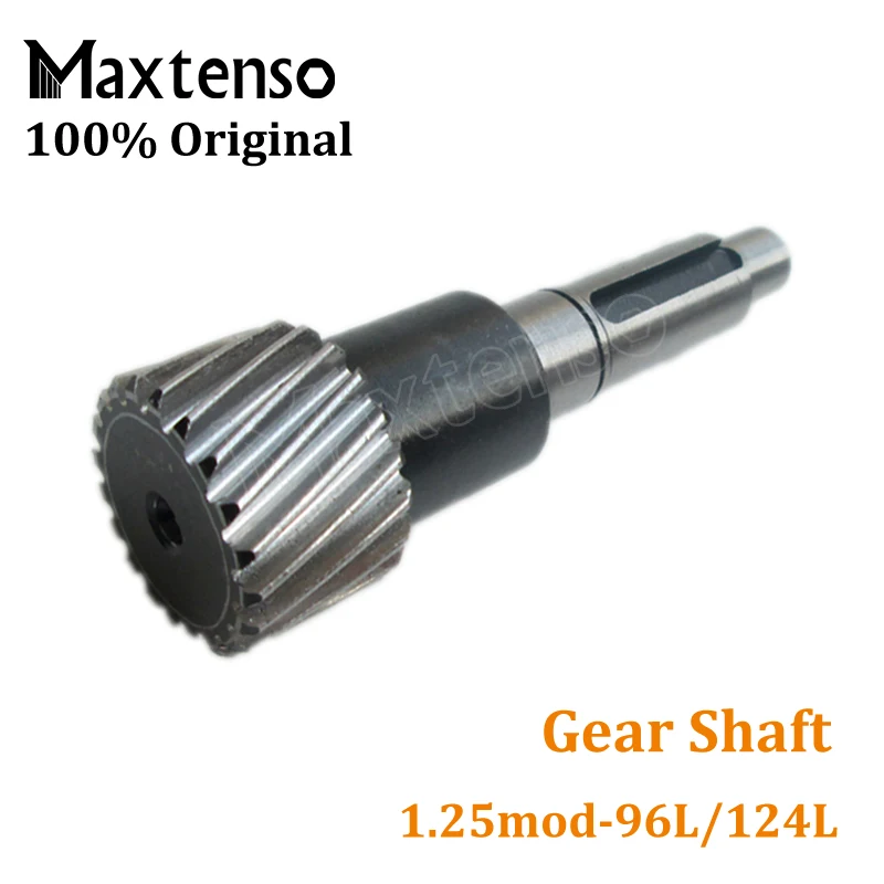 

MAXTENSO 1.25mod modulus cnc shaft gear pinion helical teeth 96mm 124mm Engraving machine high precision
