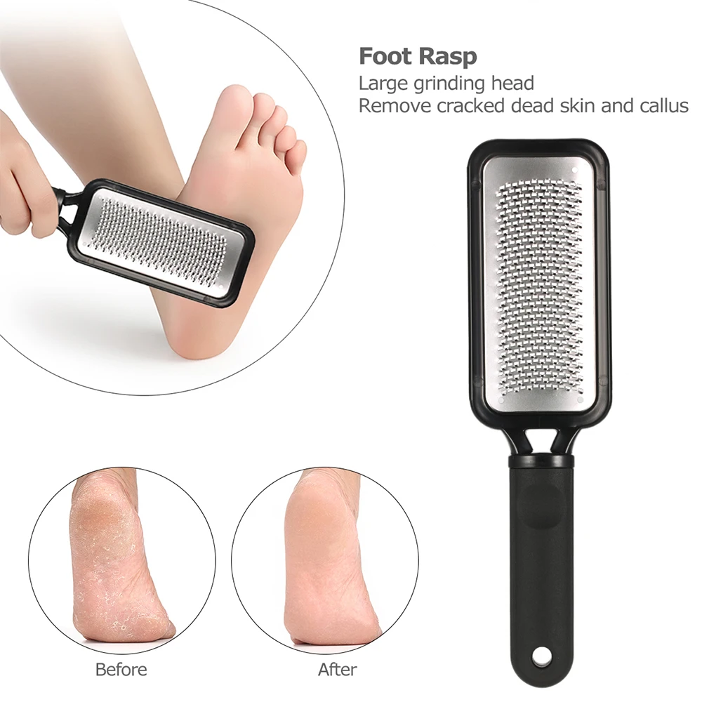 

Large Foot Rasp Callous Remover Pedicure Stainless Steel Hard Skin Removal Foot Grinding Tool Foot File Skin Care