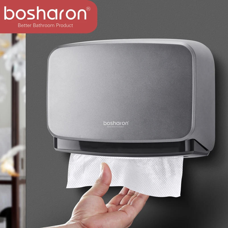 Wall-mounted Bathroom Tissue Dispenser Box Holder for Multifold Paper Towel USA Wall-mounted Bathroom Tissue Dispenser Box Holder for Multifold Paper Towel USA