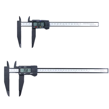 

Electronic Digital 0-300mm Caliper LCD Plastic Vernier Caliper & Long Jaw Micrometer Inner Outer Diameter Gauge Measuring Tools