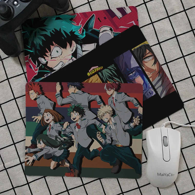 

Maiya High Quality My Hero Academia Durable Rubber Mouse Mat Pad Smooth Writing Pad Desktops Mate gaming mouse pad