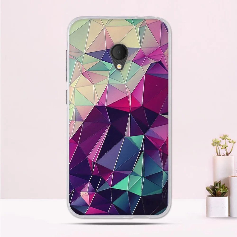 Окрашенный силиконовый чехол для телефона Alcatel U5 4G 5044D 5044Y 5 0 дюйма мягкая сумка