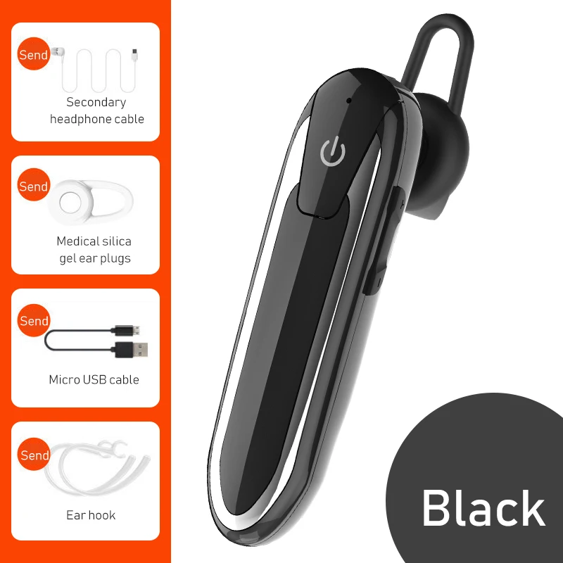 Bluetooth kulakllik одиночные наушники Беспроводные спортивные auriculares автомобильные для