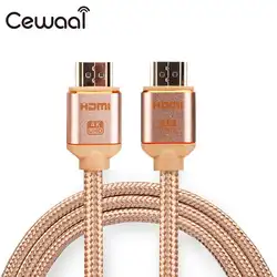 3,0 м Плетеный HDMI V2.0 мужчинами кабель M/M привести шнур HD ТВ Ultra HD 4 К