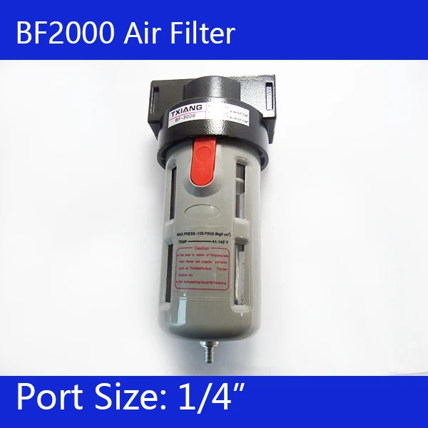 

1/4'' BF2000 Air Source Treatment Pneumatic Component Filter