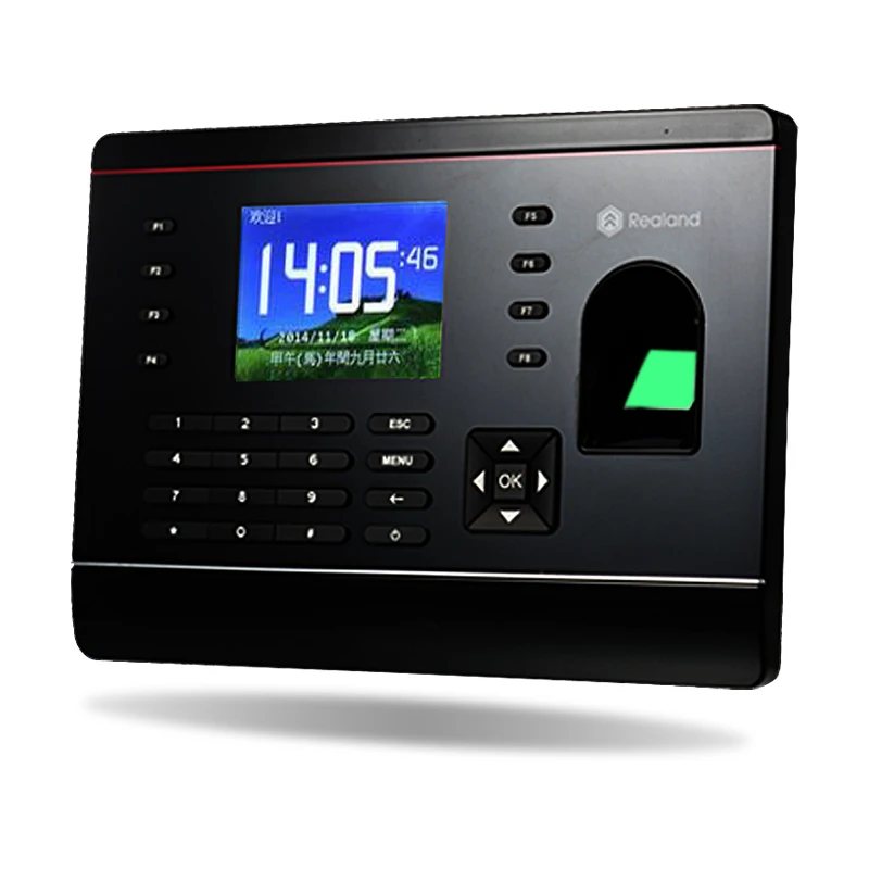 28 realand biometric fingerprint attendance machine tcpipusb finger scanner time card reader for door lock security system in fingerprint recognition - Electronic Time Card 28 realand biometric fingerprint attendance machine tcpipusb finger scanner time card reader for door lock security system in fingerprint recognition - Electronic Time Card