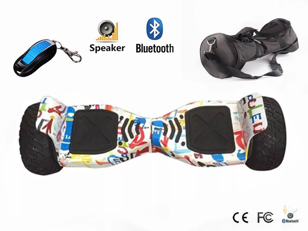 

Electric Scooters 8.5 Inch Skateboard Bluetooth Remote/App Control Electric Skateboard Gyroscope Two Wheels Electric Overboard