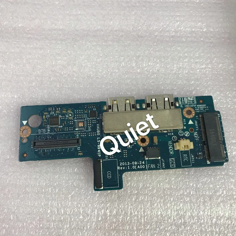 ORIGINAL For Dell Precision M3800 XPS 15 9530 USB SD Card Reader IO Circuit Board LS-9941P ORIGINAL For Dell Precision M3800 XPS 15 9530 USB SD Card Reader IO Circuit Board LS-9941P