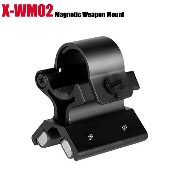 

Free Shipping  Aluminum HA III  X-WM02 Magnetic Weapon Mount for  M20SX-L2/ M21X-L2/ M22/ M3X XM-L2/ M30 LED Torch  Flashlight