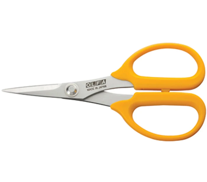 

Airlfa SCS-4 Multipurpose scissors for original olfa with fine serrated slip Very sharp Made in Japan,Very good to use