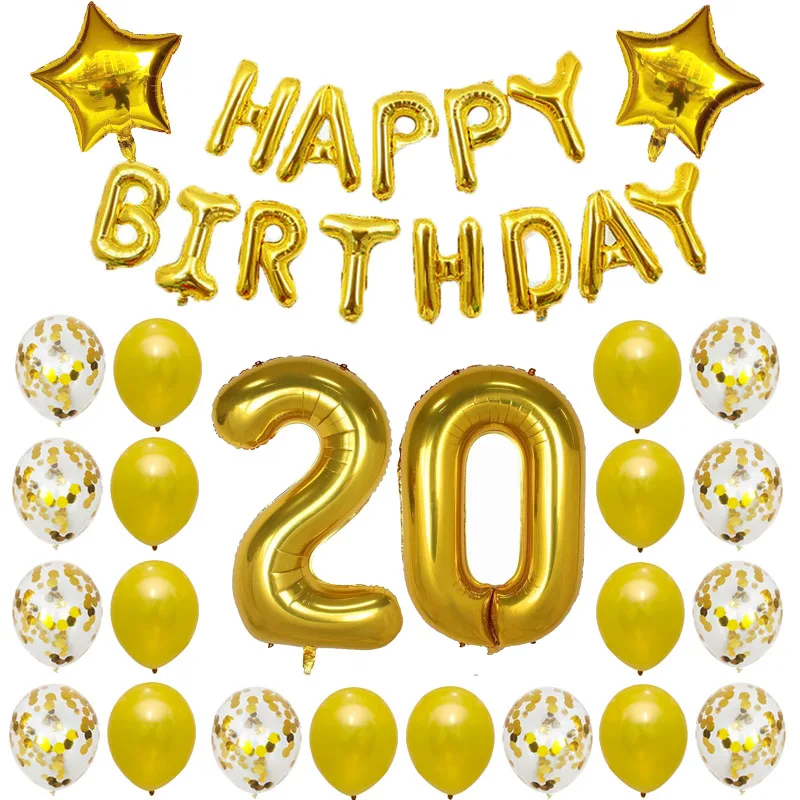 37pcs-40-gold-number-Balloons-star-foil-brithday-Balloon-1-18-20-30-40-50th-Birthday (3)