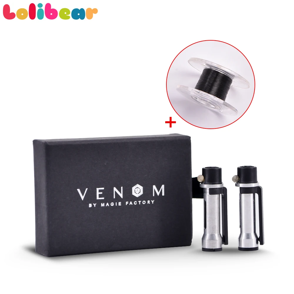 

Venom Project (with 1PC Scroll Type Invisible Thread) Magic Tricks Close Up Mini Floating Device Magia Illusion Gimmick Props
