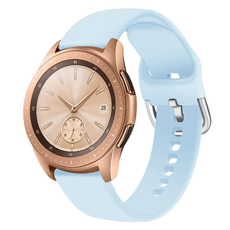 20 мм ремешок для часов для samsung Galaxy Active Watch 20 мм спортивные полосы для часов huawei сменный ремешок для часов браслет 91017 - Цвет ремешка: 4