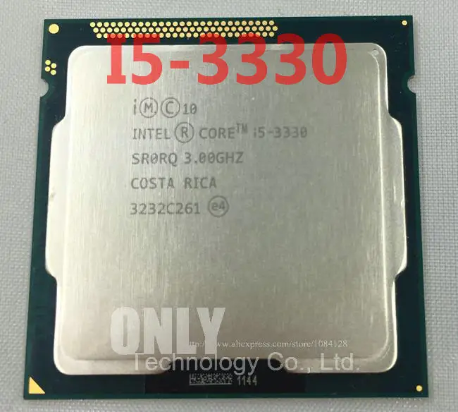 i5-3330 процессор i5 3330 3,0 GHz 77W 22nm LGA 1155 четырехъядерный разбрызгиваемый кусочками