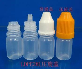 

3ml Lot 5000 Pcs Plastic Dropper Bottles NEW LDPE Dispense Store Most Liquids EYE DROPS