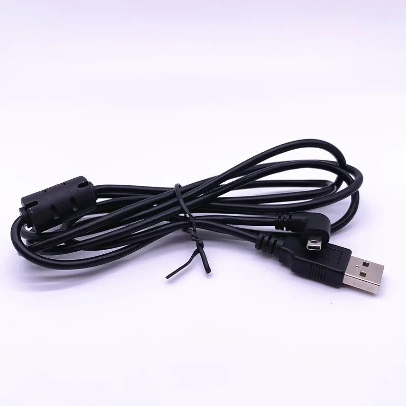 USB штекер к проводу 8-контактный левый Угловой 90 градусов кабель для передачи