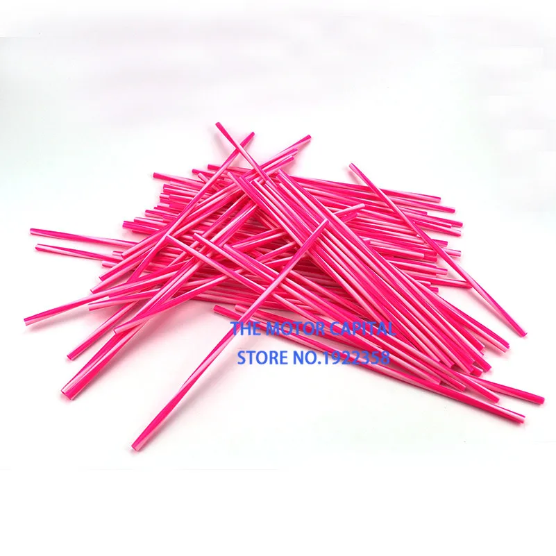 pink spoke covers double color Wheel Rim Spoke Shrouds Skins Cover