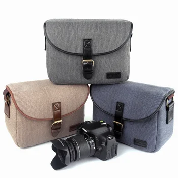 

Retro DSLR Camera Bag Photo Case For Olympus EPL7 EPL8 EP5 EM10 EM5 Mark II MarkII OMD E-M10 MarkIII EM10 Mark III EPL5 EPL6 ep5