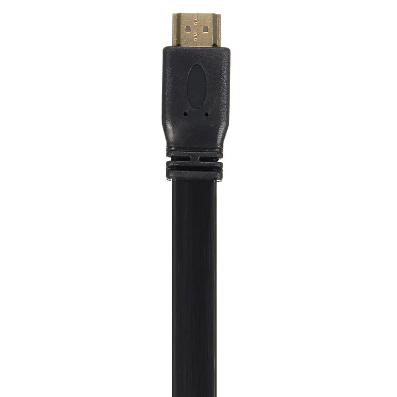 Высокоскоростной HDMI кабель Full HD короткий HDMI штекер плоский кабель Шнур широко используемое выходное устройство для аудио-видео HD tv PS3
