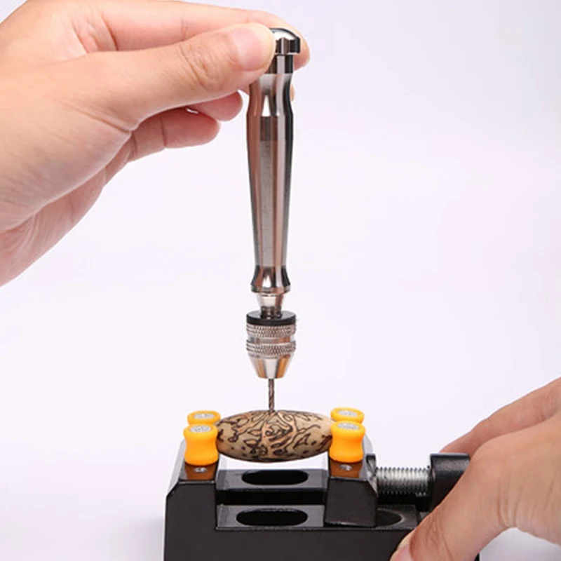 

Hand Drills Mini Manual wenwan tools diy bracelets Bodhi beeswax perforation drilling eye flaring hand drill
