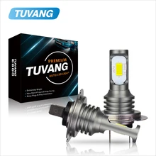 2x H7 H8 H11 9005 HB3 9006 HB4 H16 H1 H3 881 880 3570 שבב Canbus חיצוני Led הנורה רכב led ערפל נהיגה אורות מנורת אור מקור(China)