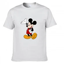 Kawaii cute mickey Minnie mouse printed t shirt men women’s summer short sleeve t-shirt cartoon t-shirt clothing for women tees
