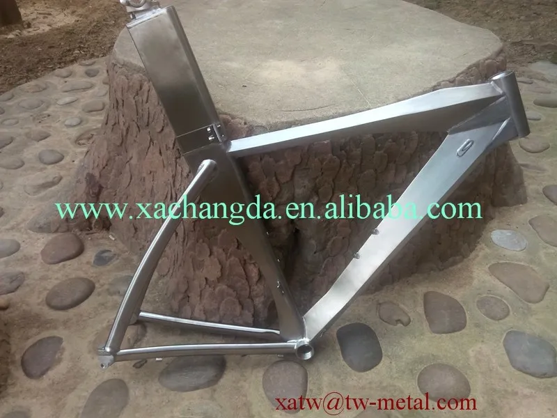 Discount xacd made titanium TT bike frame 700C titanium titanium Triathlon bike frame 8