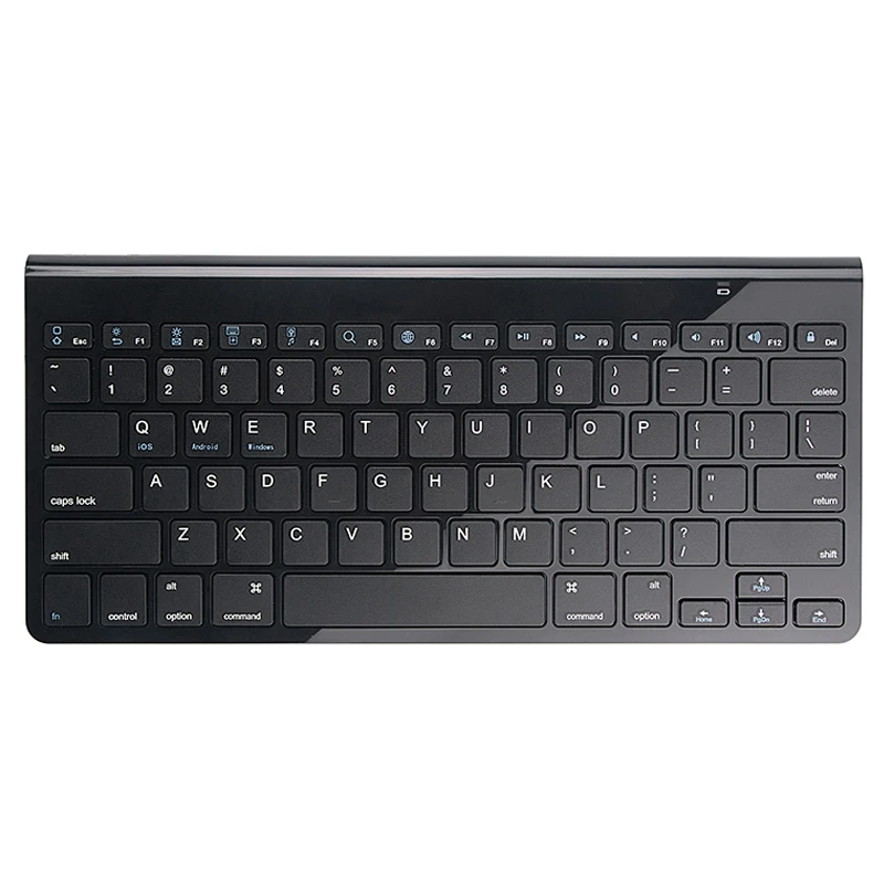 78 клавиш, испанская английская беспроводная клавиатура, Bluetooth клавиатура, универсальная для iPhone, iPad, Mac, Win XP, 12 дюймов, ПК, клавиатура для дома и офиса