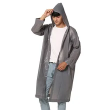 1pc Reusable Raincoat Outdoor Gadget Durable Transparent Rain Coat Vogue Waterproof Raincoat for Women Men 150cm-190cm Height