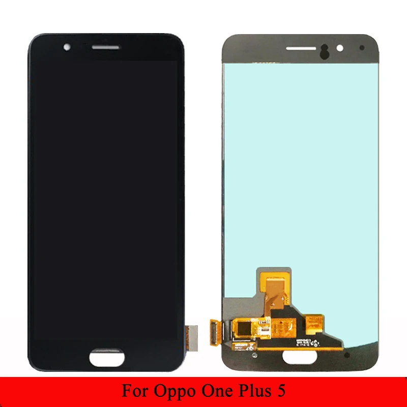 

5.5'' For Oppo Oneplus 5 LCD Display Screen Touch Panel Assembly For One plus 5 A5000 Five LCD Black White Color
