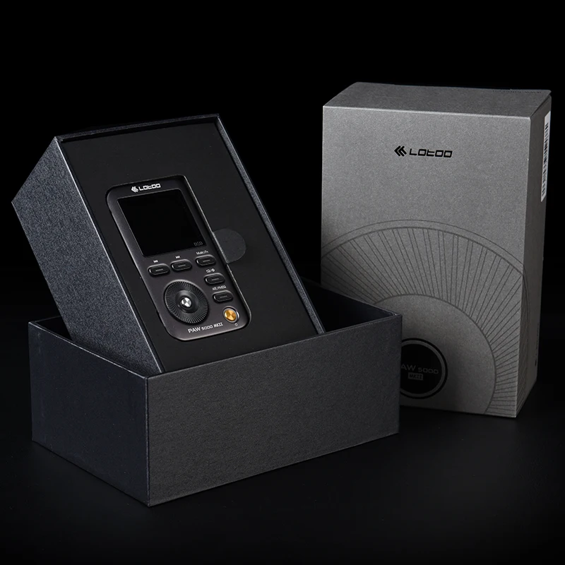 Портативный музыкальный плеер LOTOO PAW 5000 MKII премиум класса AKM чип DAC AK4490 DSD64/DSD128/DSD25 32