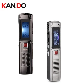 

VM86 8GB Metal Voice Tracker Professional Audio Recorder Portable Business Digital Voice Recorder Telephone Recording MP3 Player
