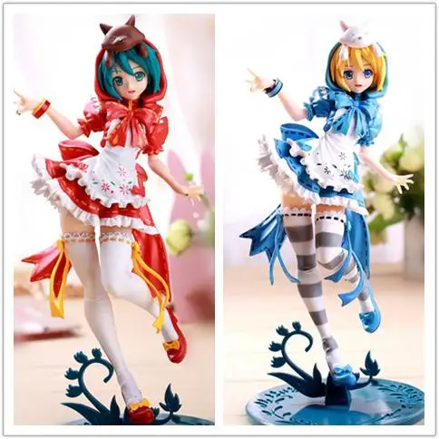 

Anime Hatsune Miku Small Red Cap Ver PVC Action Figure Collectible Model doll toy 23cm