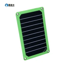 Xinpuguang Solar Panel Charger 5W 5V ETFE Portable Efficient Flexible Quality Cell for 5V 3.7V Phone Camera Four Eyelets