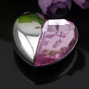 

8GB/16GB/32GB/64GB Real Capacity Diamond Heart Gift Usb 2.0 Flash Drive Drives Pendrive 1TB 2TB Pendriver Memoty Stick Key Gift