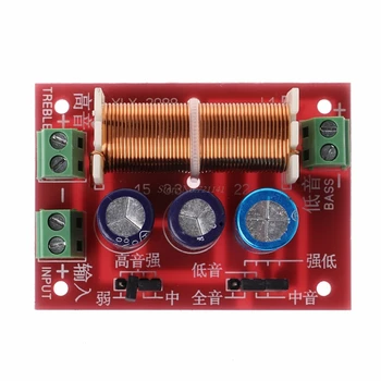 

400W Multi Treble /Bass Speaker 2 Audio Frequency Unit Divider Crossover Filters Dropship