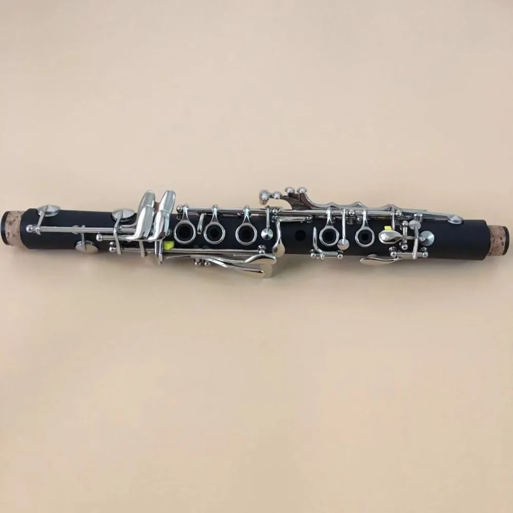 17 key Clarinet Sopranino Bakelite Clarinet Eb Keys silvering Student Grade Beginner Level klarnet clarinete beginner