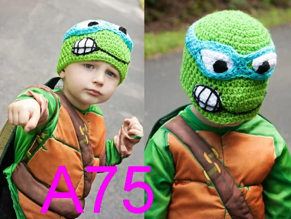New Teenage Mutant Ninja Turtles Boys/' or Little Boys/' Hat /& Gloves Set