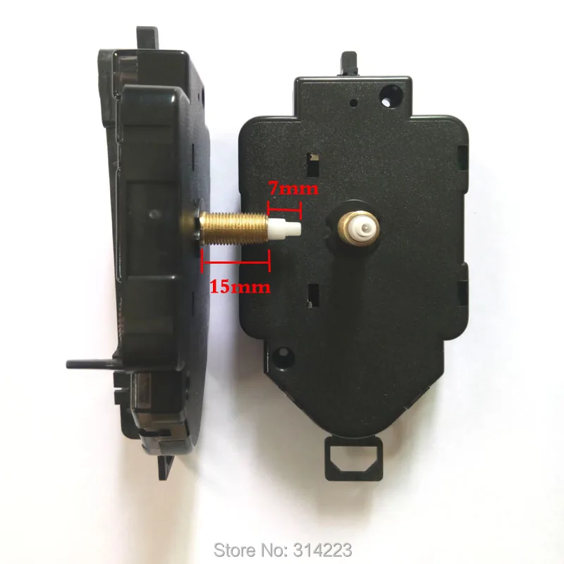 Высококачественный кварцевый маятник, комплект часов, механизм шпинделя, длинный вал, 22 мм, прыжок, секунды, звуковой механизм
