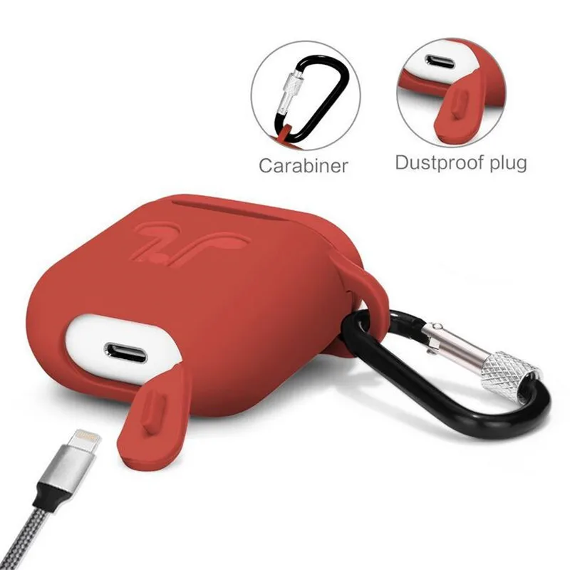 5Pcs/Set Silicone Wireless Bluetooth Earphones Case For Airpods Apple i10 i30 TWS Earbud Earphone accessories Protective Cover