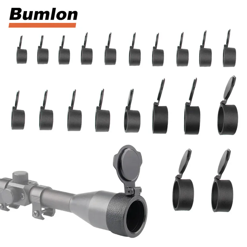 25.4-62 ملليمتر عيار غطاء للعدسات نطاق بندقية سريعة الوجه حتى الربيع حماية كاب الشفة ل الادسنس الصيد اكسسوارات RL37-0042